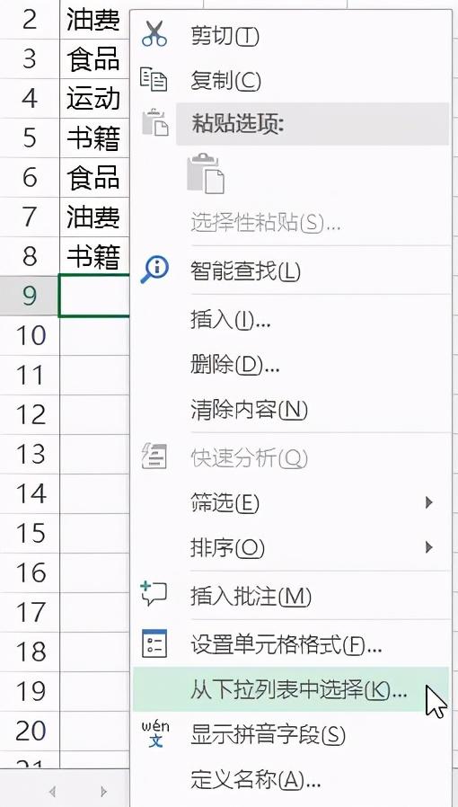 excel怎么弄下拉菜單（Excel制作下拉菜單的最簡單辦法）(3)