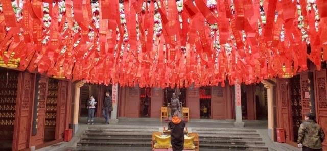 旅游杭州靈隱寺最靈的寺廟（杭州的靈隱寺位置在哪里）  4